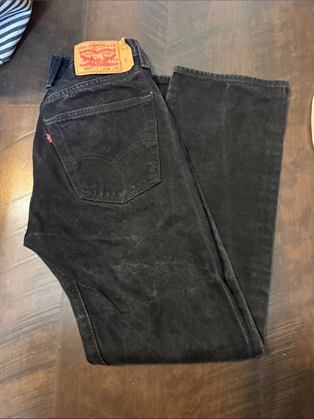 Levi's Black Corduroy Men's Pants - Classic Five-Pocket